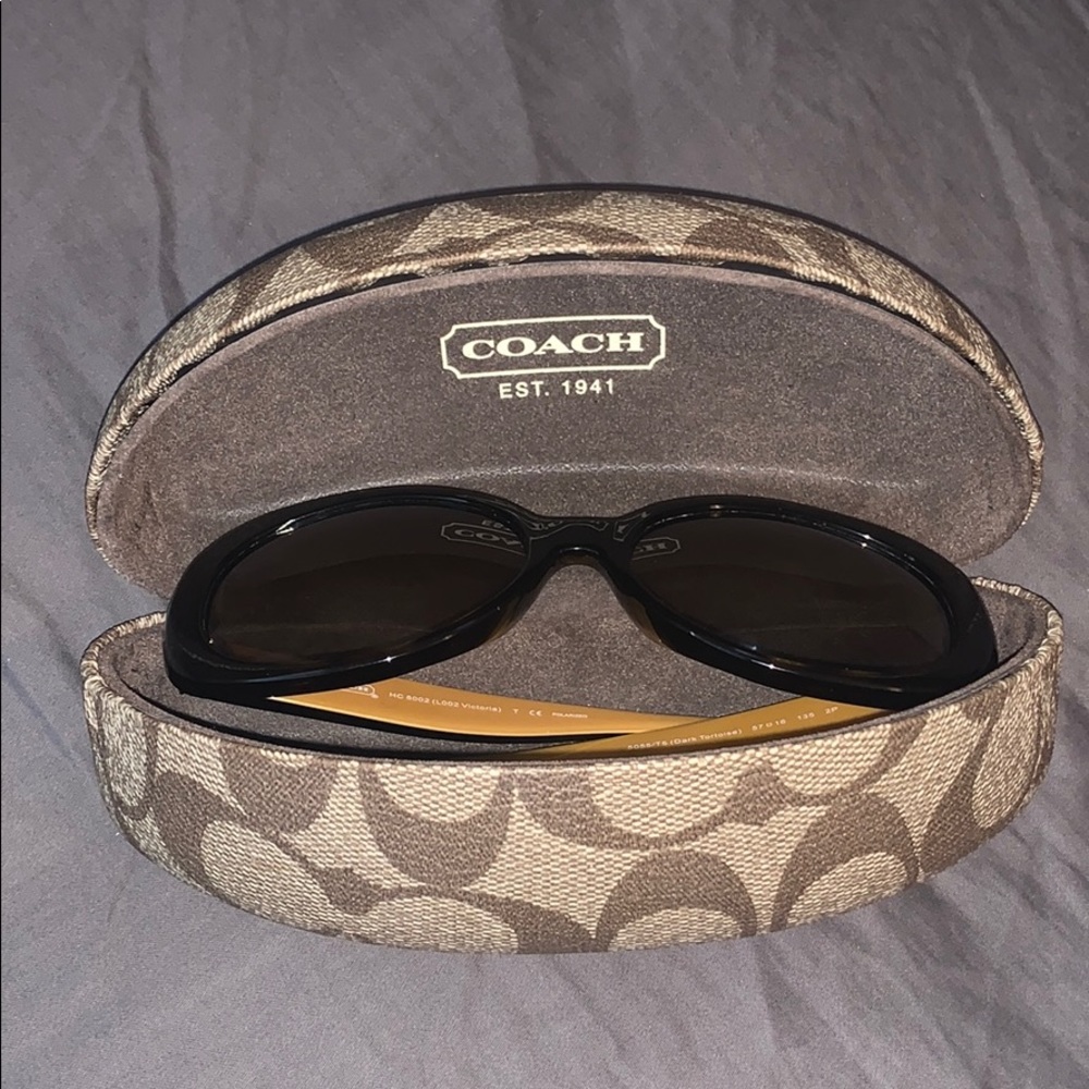 Authentic Polarized Coach Sunglasses with case